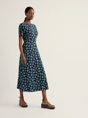 Seasalt Cornwall Blue Mirva Dress - Image 3 of 5