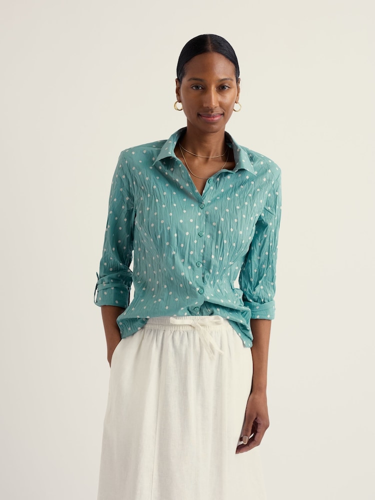 Seasalt Cornwall Blue Larissa Shirt - Image 1 of 6