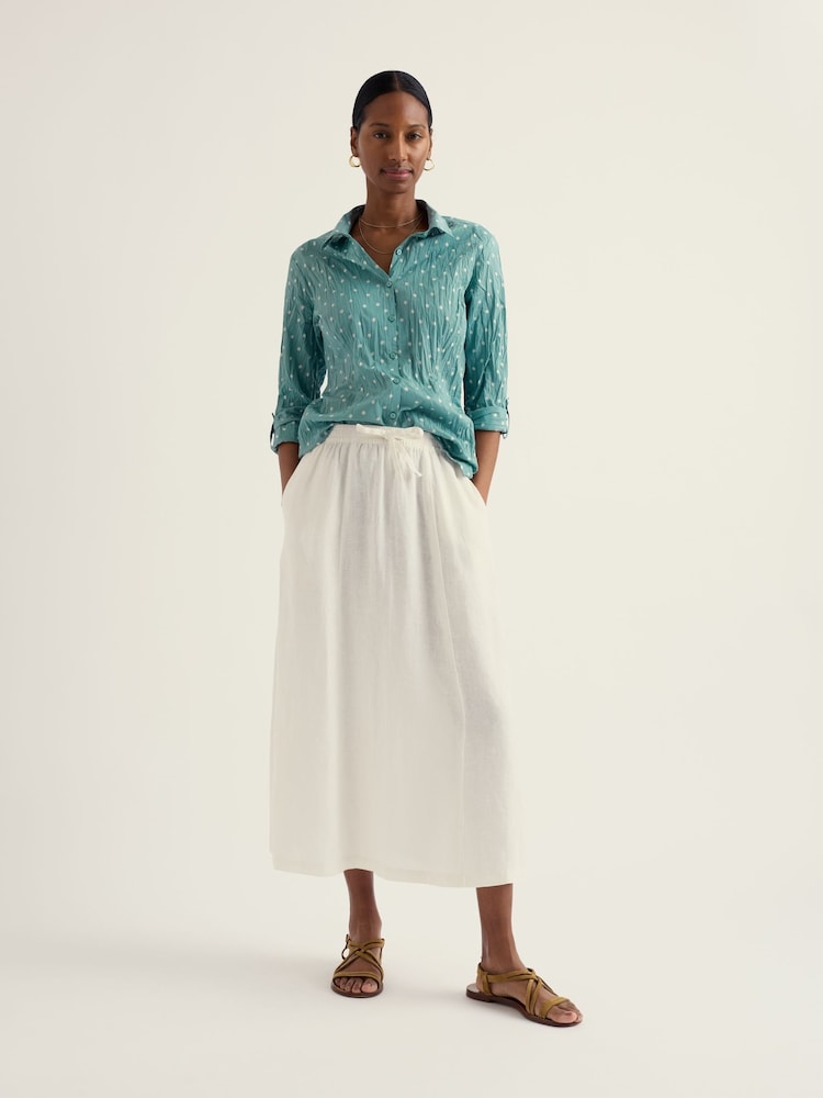 Seasalt Cornwall Blue Larissa Shirt - Image 2 of 6