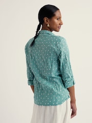 Seasalt Cornwall Blue Larissa Shirt - Image 3 of 6