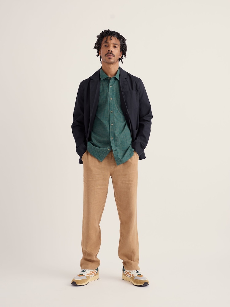 Seasalt Cornwall Blue Keneder Shirt - Image 2 of 5 Seasalt Cornwall Blue Keneder Shirt - Image 2 of 5