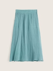 Seasalt Cornwall Blue Bee Orchid Skirt - Image 4 of 5
