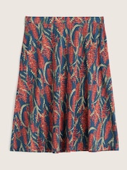 Seasalt Cornwall Red Rose Skirt Knee Length - Image 4 of 5