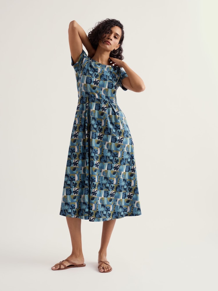 Seasalt Cornwall Blue Veronica Dress - Image 1 of 4 Seasalt Cornwall Blue Veronica Dress - Image 1 of 4