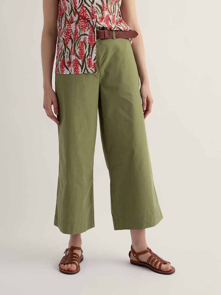Seasalt Cornwall Green Zennor Rock Culotte - Image 1 of 5