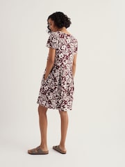 Seasalt Cornwall Brown S/S Witch Hazel Dress - Image 3 of 5