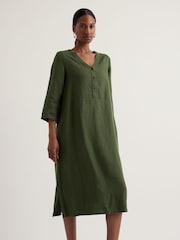 Seasalt Cornwall Green Dew Drop Dress - Image 1 of 5