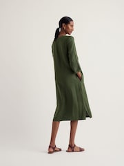 Seasalt Cornwall Green Dew Drop Dress - Image 3 of 5