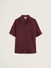 Seasalt Cornwall Brown Still Life Shirt - Image 4 of 5