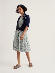 Seasalt Cornwall Green Short Sleeve April Dress - Image 1 of 4