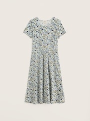 Seasalt Cornwall Green Short Sleeve April Dress - Image 4 of 4