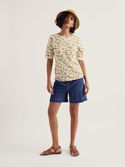 Grøn - Seasalt Cornwall Poisson T-shirt - Billede 2 af 5