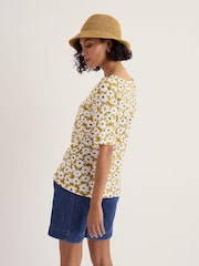 Grøn - Seasalt Cornwall Poisson T-shirt - Billede 3 af 5
