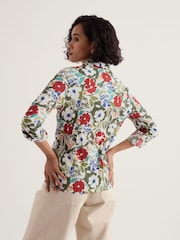 Seasalt Cornwall White Larissa Shirt - Image 2 of 6