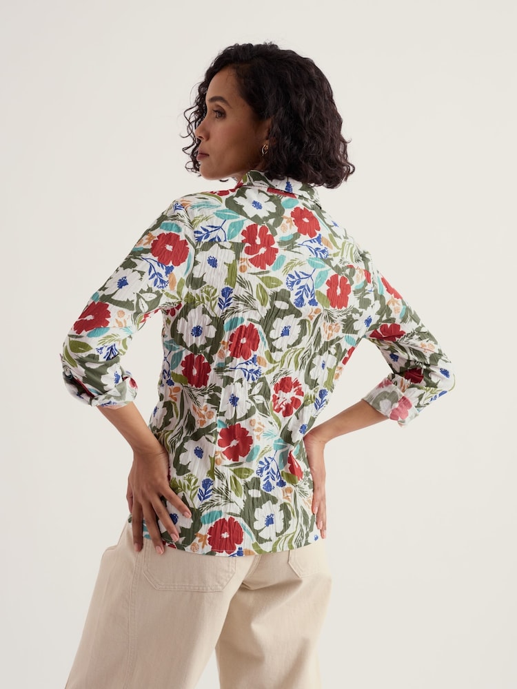 Seasalt Cornwall White Larissa Shirt - Image 2 of 6