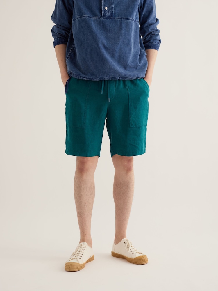 Seasalt Cornwall Blue Sandcart Shorts - Image 1 of 5