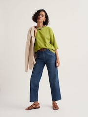 Seasalt Cornwall Green Tremayne Quay Top - Image 3 of 5