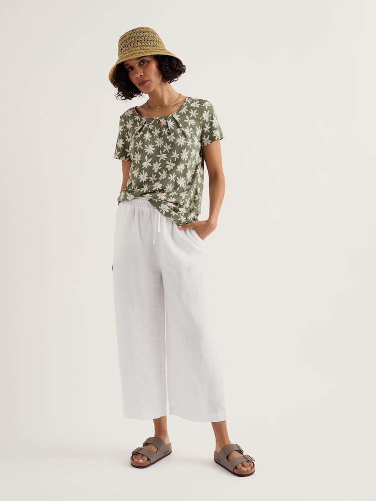 Seasalt Cornwall Green Appletree T-Shirt - Image 2 of 5