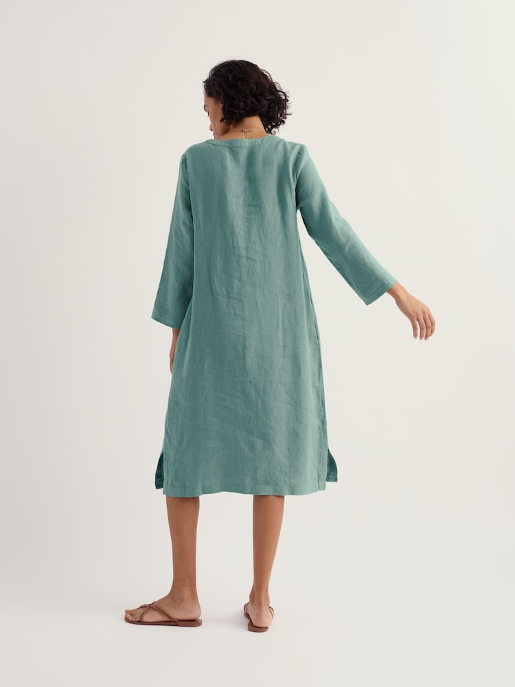 Seasalt Cornwall Blue Dew Drop Dress - Image 2 of 5