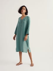 Seasalt Cornwall Blue Dew Drop Dress - Image 3 of 5