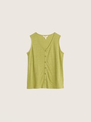 Seasalt Cornwall Green Carn Glaze Vest - Image 4 of 5