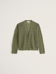Seasalt Cornwall Green Sweet Day Cardigan - Image 4 of 5