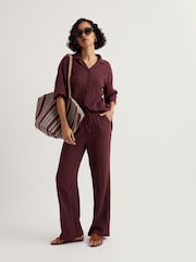 بني - بنطلون Tide Flow من Seasalt Cornwall - Image 2 of 5