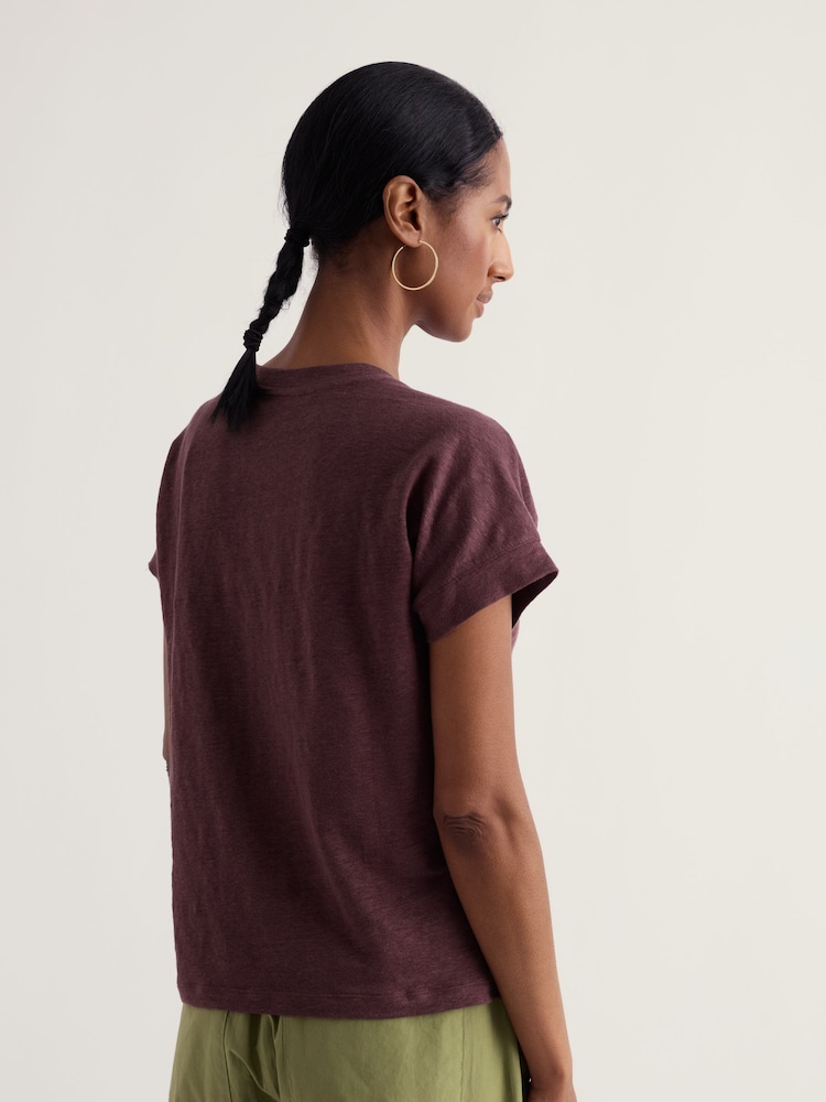 Seasalt Cornwall Brown Carn Cove T-Shirt - Image 2 of 5