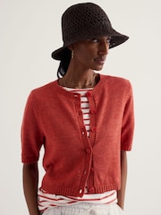 Seasalt Cornwall Red Wild Thyme Cardigan - Image 2 of 6