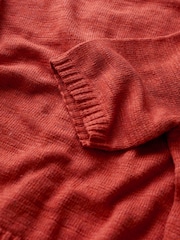 Seasalt Cornwall Red Wild Thyme Cardigan - Image 6 of 6