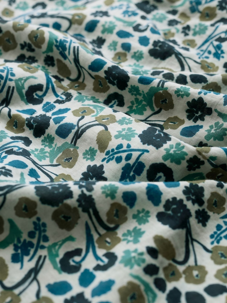 Seasalt Cornwall Green Watercolour Sketch Top - Image 5 of 5