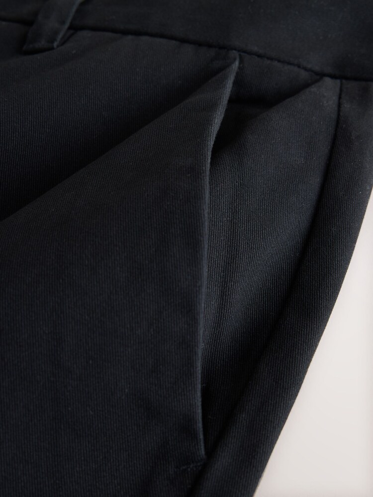 Black/Nude Straight Fit Stretch Chino Trousers 2 Pack - Image 9 of 9 Black/Nude Straight Fit Stretch Chino Trousers 2 Pack - Image 9 of 9