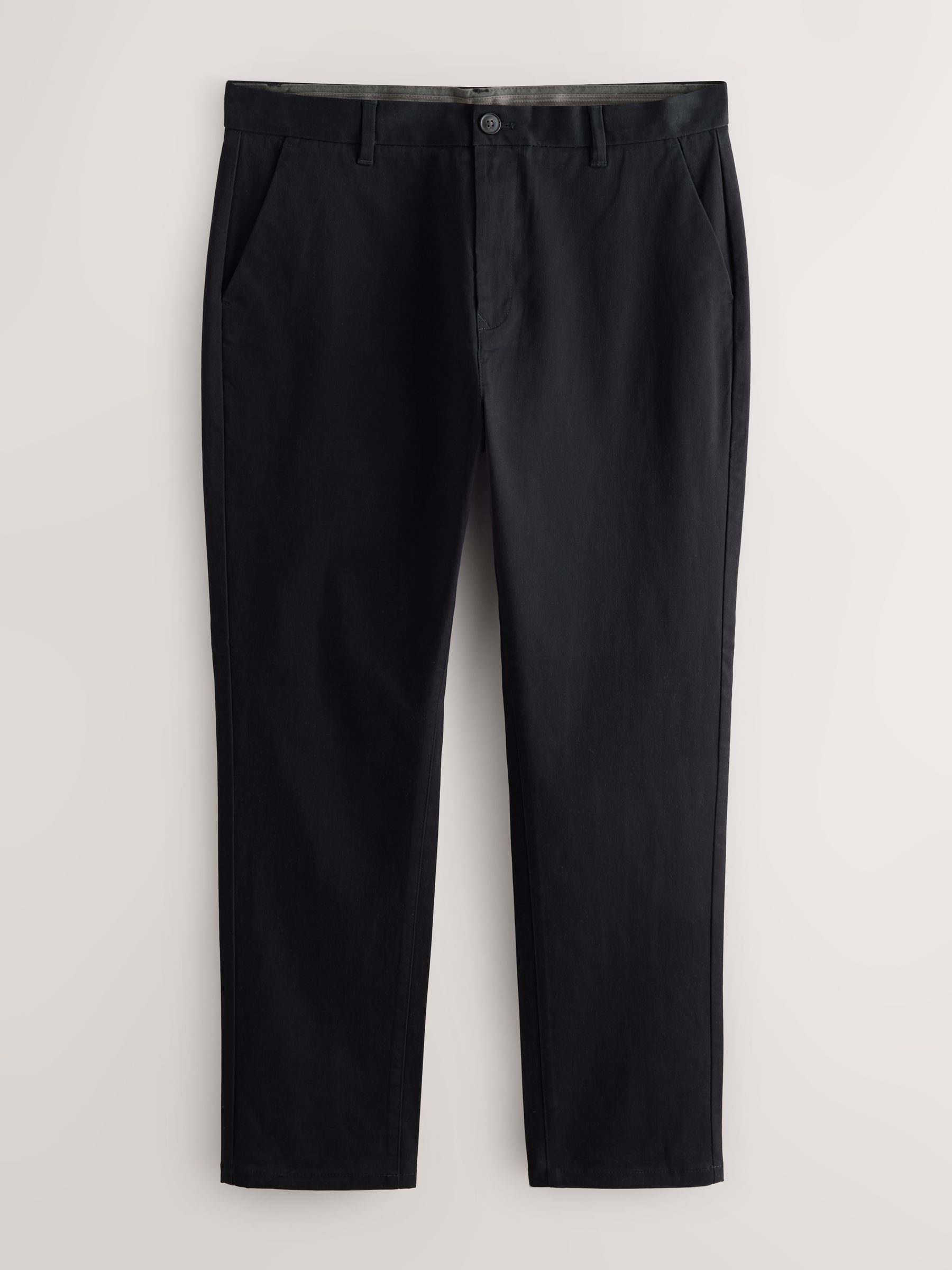 Buy Black/Sand Slim Fit Stretch Chino Trousers 2 Pack from Next Israel