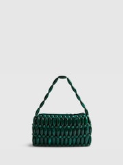River Island Green Beaded Grab Bag - Image 3 of 6