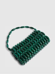 River Island Green Beaded Grab Bag - Image 5 of 6