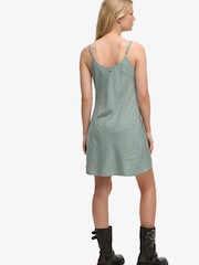 Superdry Grey Printed Cami Mini Dress - Image 2 of 6