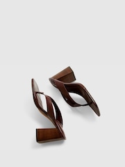 River Island Toe Thong Block Heels - 画像 4 / 6