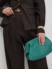River Island Brown Tapered Trousers - Image 3 of 4