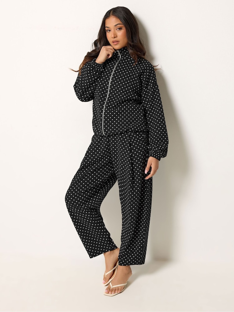 PixieGirl Petite Black Funnel Neck Jacket - Image 2 of 5