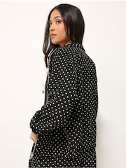 PixieGirl Petite Black Funnel Neck Jacket - Image 3 of 5