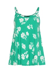 Verde - Camisola de canalé con vuelo Yours Curve - Imagen 5 de 5