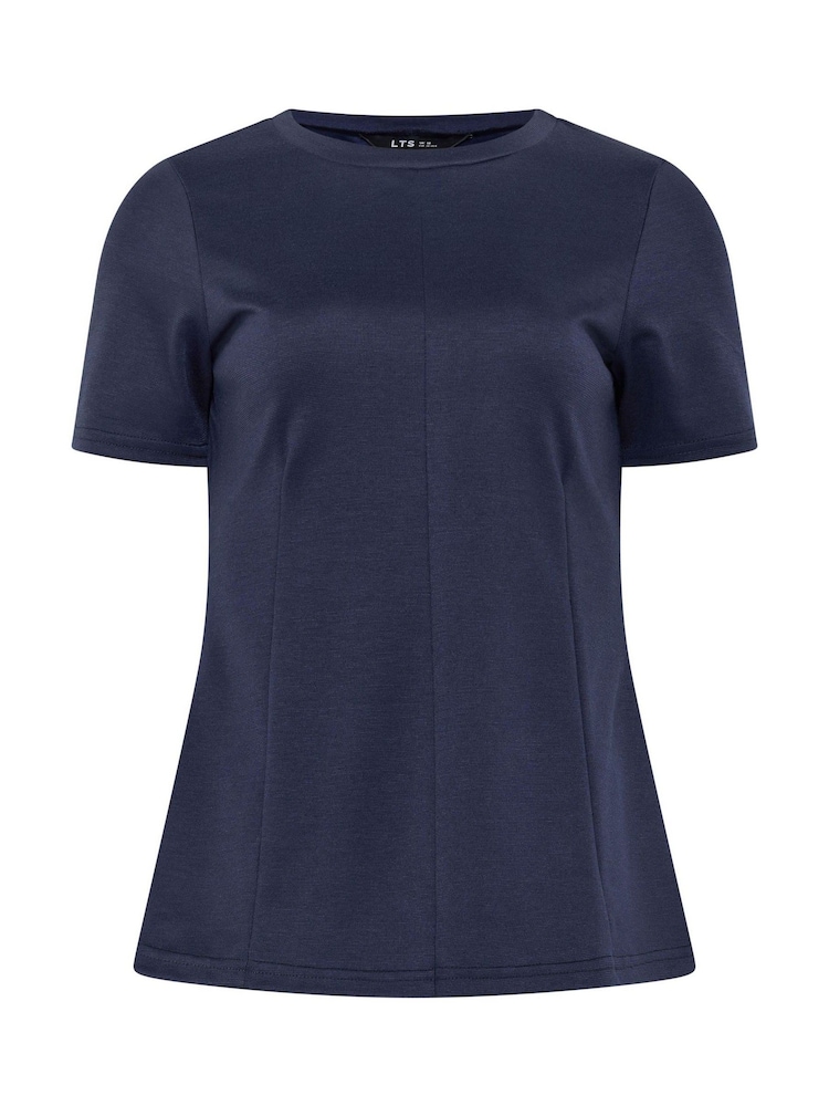 Long Tall Sally Blue Peplum Top - Image 5 of 5 Long Tall Sally Blue Peplum Top - Image 5 of 5