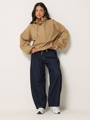 PixieGirl Petite Natural Over Head Windbreaker - Image 2 of 6