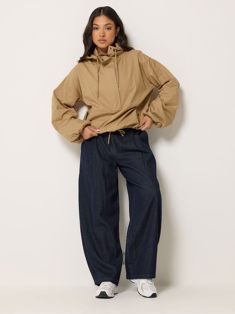 PixieGirl Petite Natural Over Head Windbreaker - Image 2 of 6