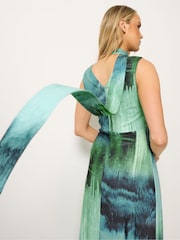 Verde - Long Tall Sally Ombre Scarf Maxi Dress - Imagen 4 de 5