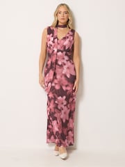 Long Tall Sally Pink Ombre Scarf Maxi Dress - Image 2 of 6