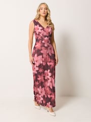Long Tall Sally Pink Ombre Scarf Maxi Dress - Image 3 of 6