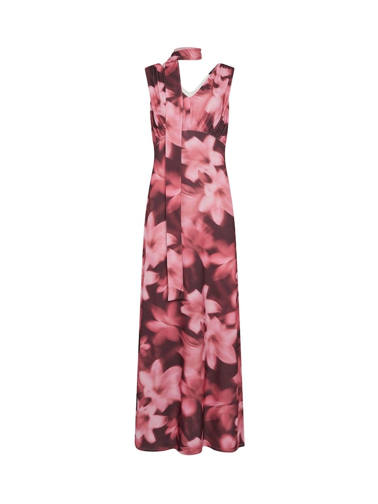 Long Tall Sally Pink Ombre Scarf Maxi Dress - Image 6 of 6 Long Tall Sally Pink Ombre Scarf Maxi Dress - Image 6 of 6