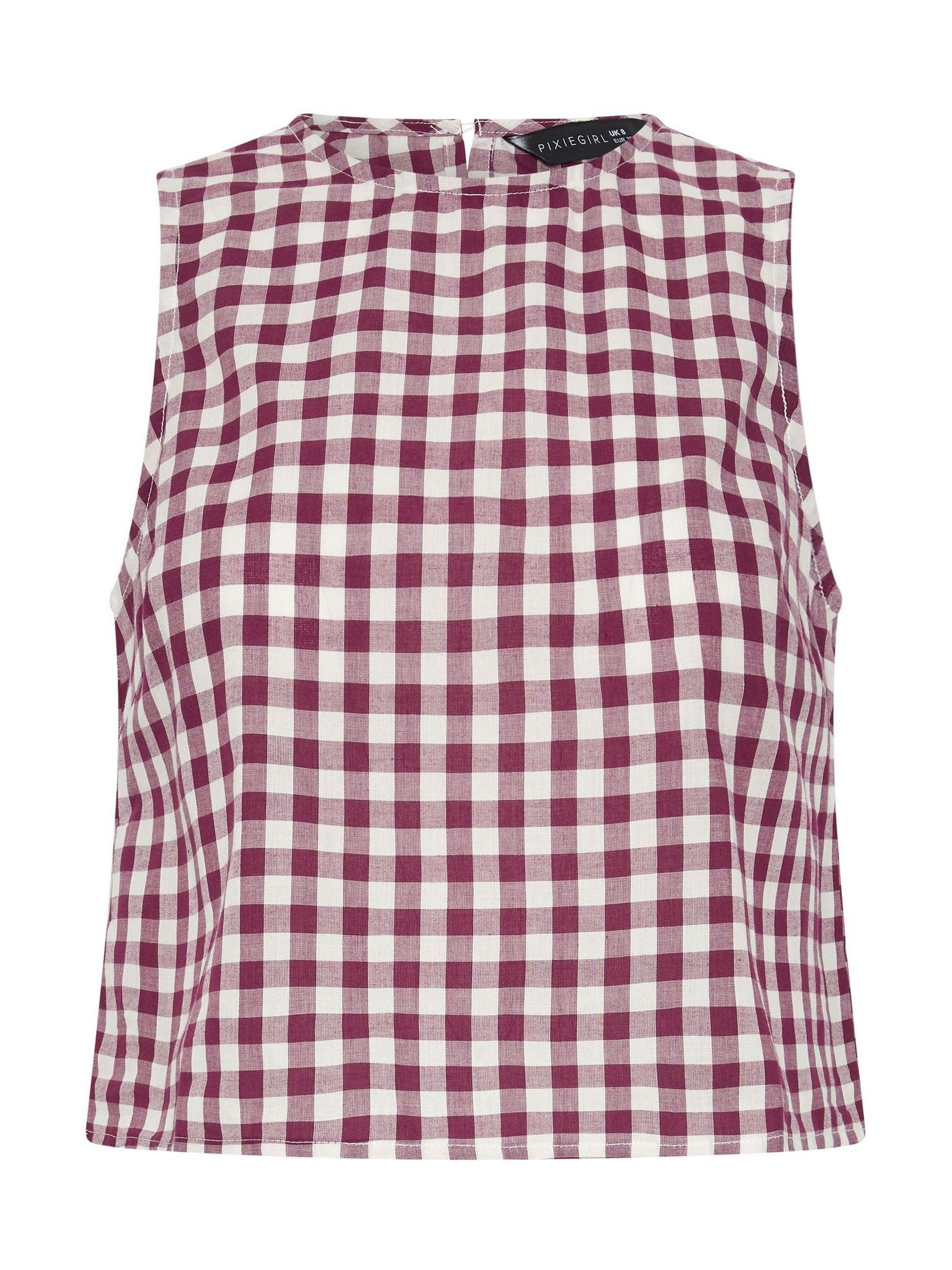 Comprar PixieGirl Petite Gingham Shell Top from Next Brazil