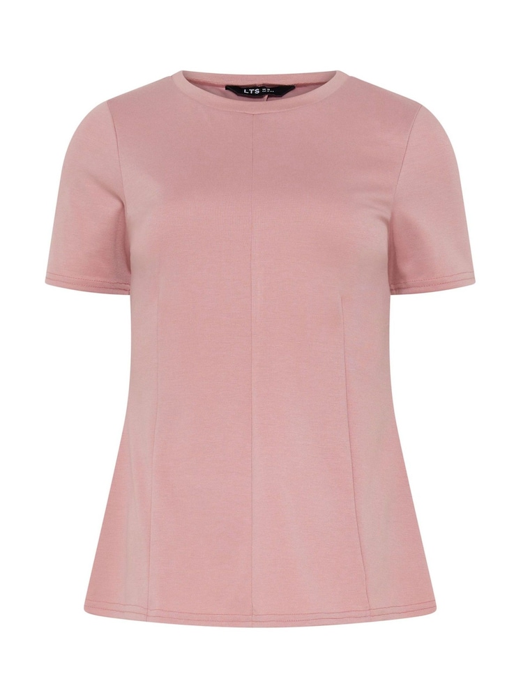 Long Tall Sally Pink Peplum Top - Image 5 of 5 Long Tall Sally Pink Peplum Top - Image 5 of 5